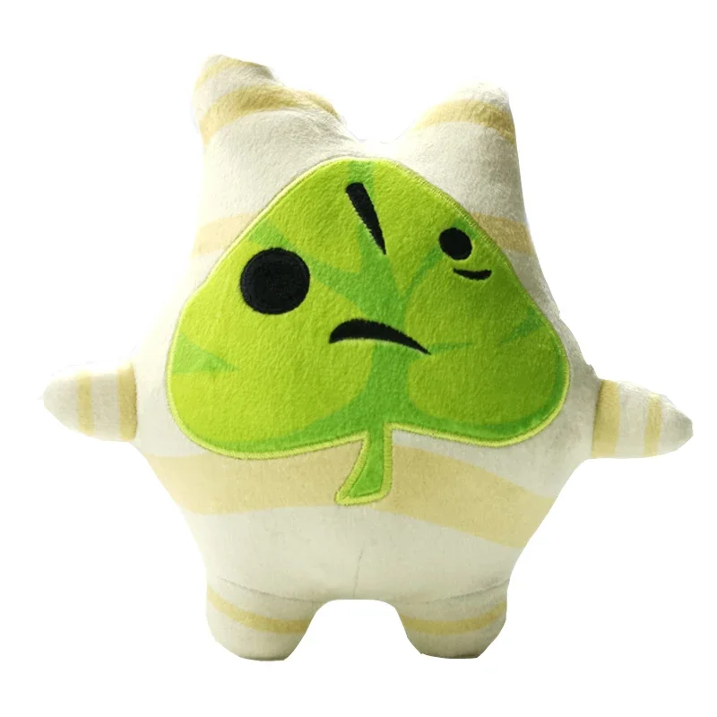 New 18cm Makar Korok Plush Toy Stuffed Soft Plushie Plant Game Cute Figure Doll Pillow for Children Kids Boys Birthday Gift