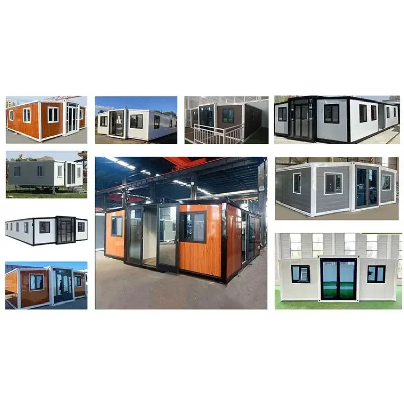 Australia 40ft Luxury Mobile Villa 3 Bedroom Prefabricated Portable Tiny Home Foldable Expandable Container Living House