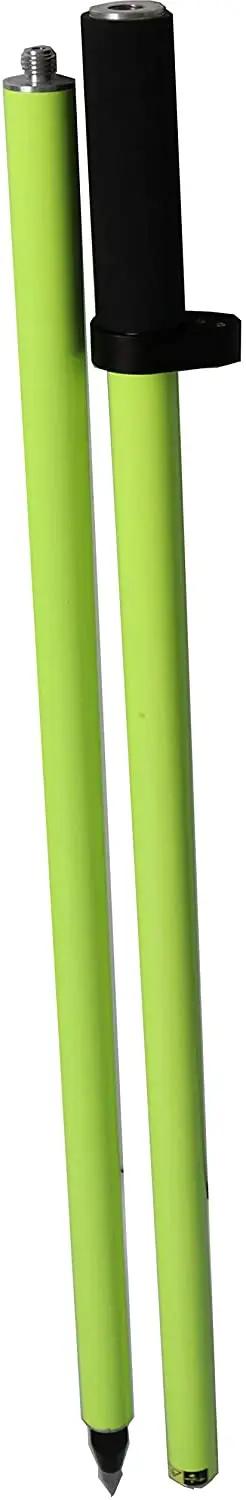 GP200-2A 2m 2단 알루미늄 측량 GPS 폴 (녹색)