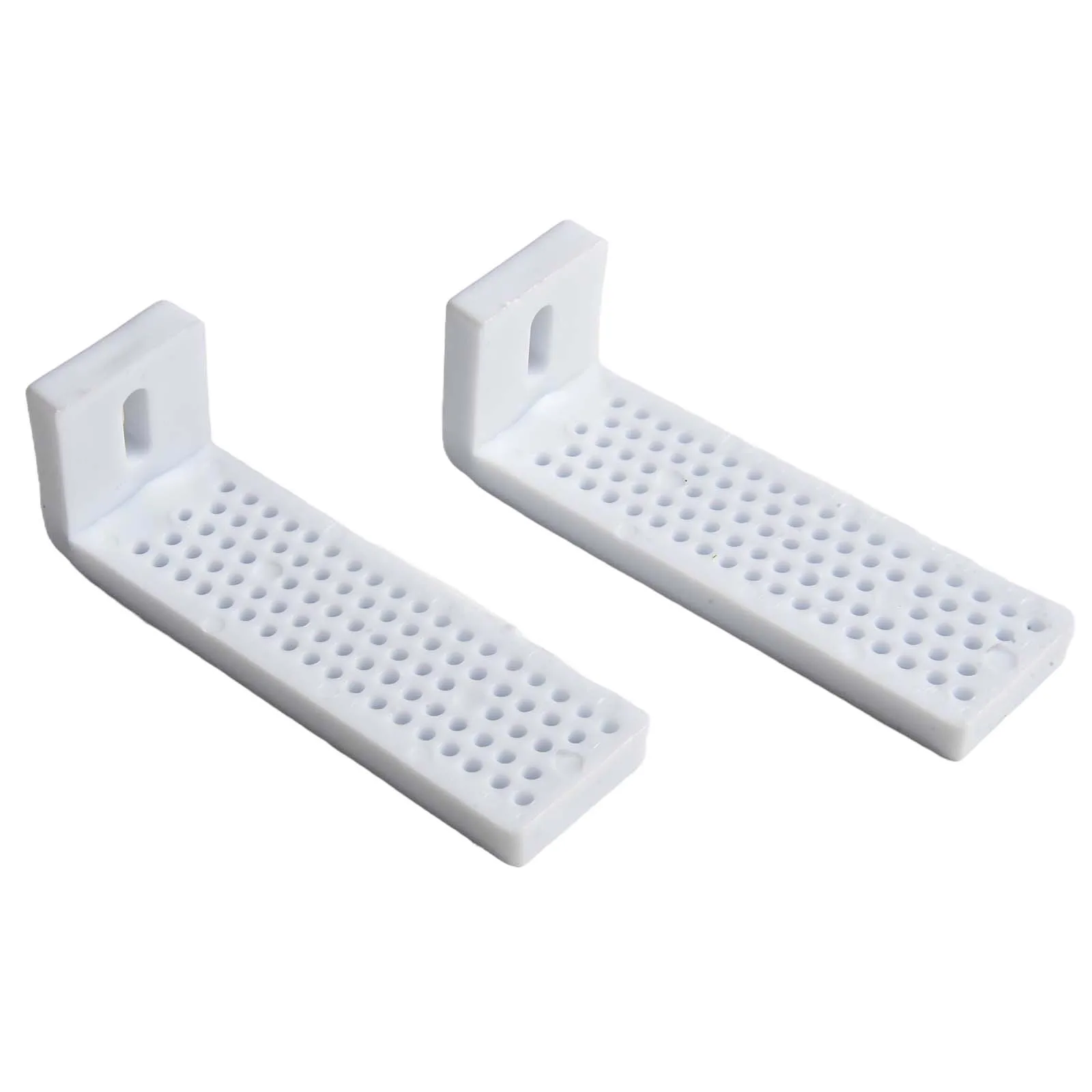 Toilet Floor Anchor Kit with Two L-Shaped Mounting Screws for Solid Pan Fixation and Broad Sanitary Fixture Compatibility