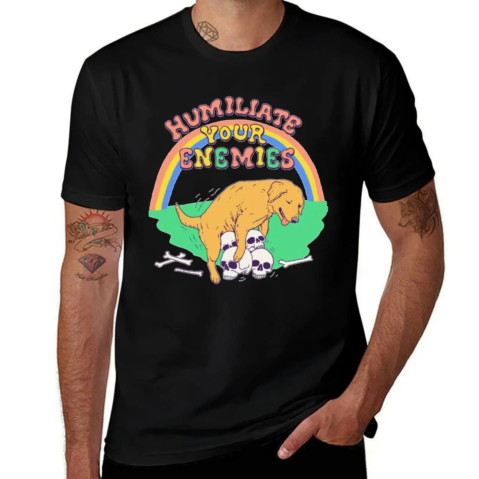 

Humiliate Your Enemies T-Shirt Construction Work Tee Shirt