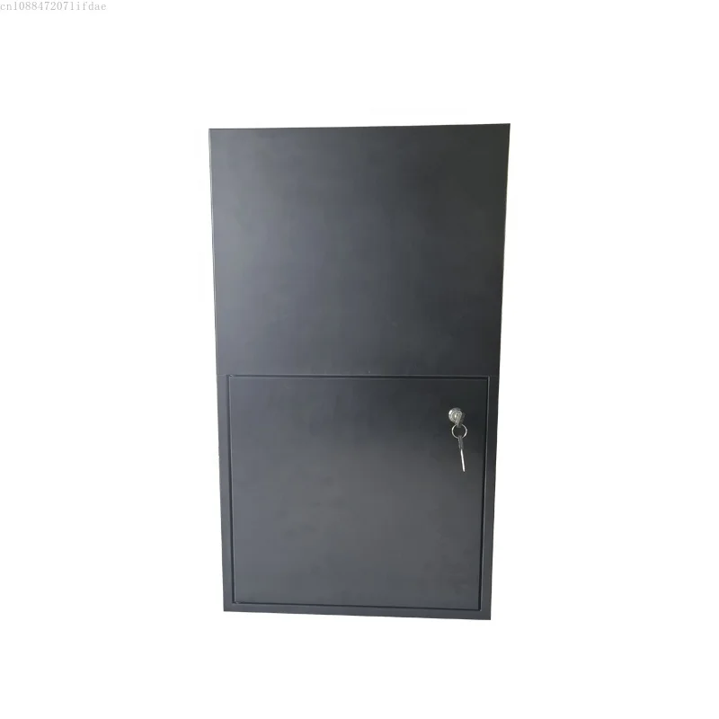 Large Steel Outdoor Parcel Mailbox Anti-rust Delivery Box Small Brick-in Letter Box Post Wall Mount Waterproof Letterbox