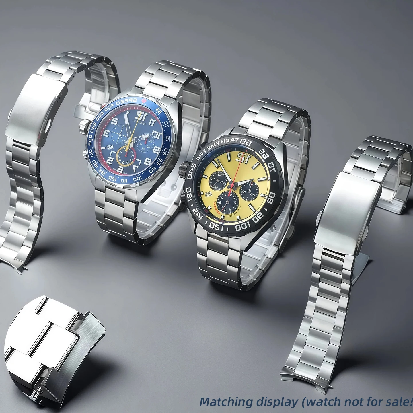 215mm-カーブエンド-ソリッドステンレススチール製-カーブウォッチストラップ-tag-heuer-43mm-f1シリーズ-caz101at-waz2011-caz101al-メンズブレスレット用