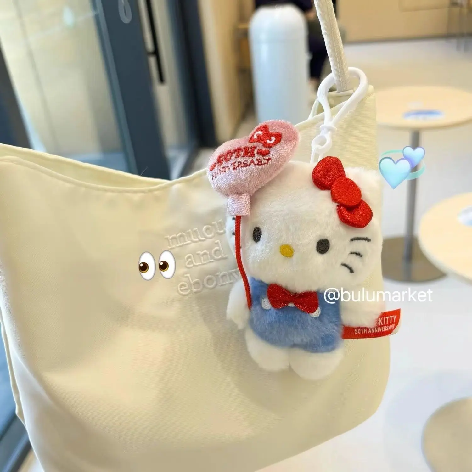 Hello Kitty brelok 50th Anniversary Limited Plushie Edition Sanrio wisiorek lalka plecak brelok do kluczy z ozdobą zabawki pluszowy prezent