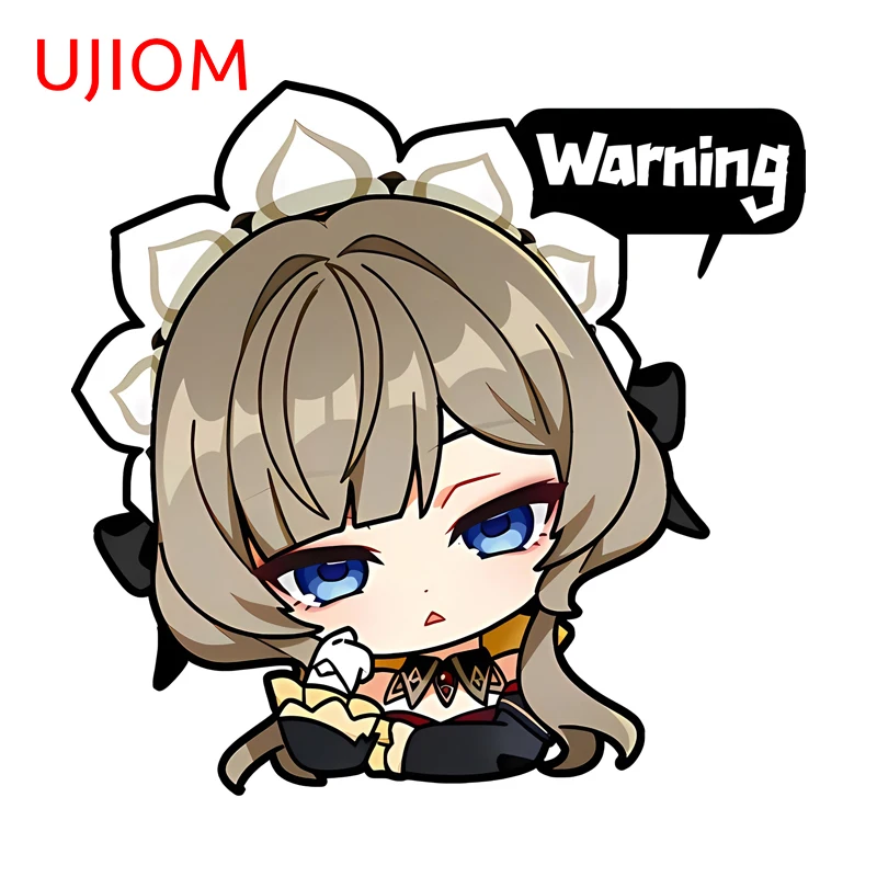 UJIOM Kawaii Genshin Impact Sandrone Graffiti Wall Sticker Attractive Hot Selling Laptop Decal Creative Personality Wallpapers