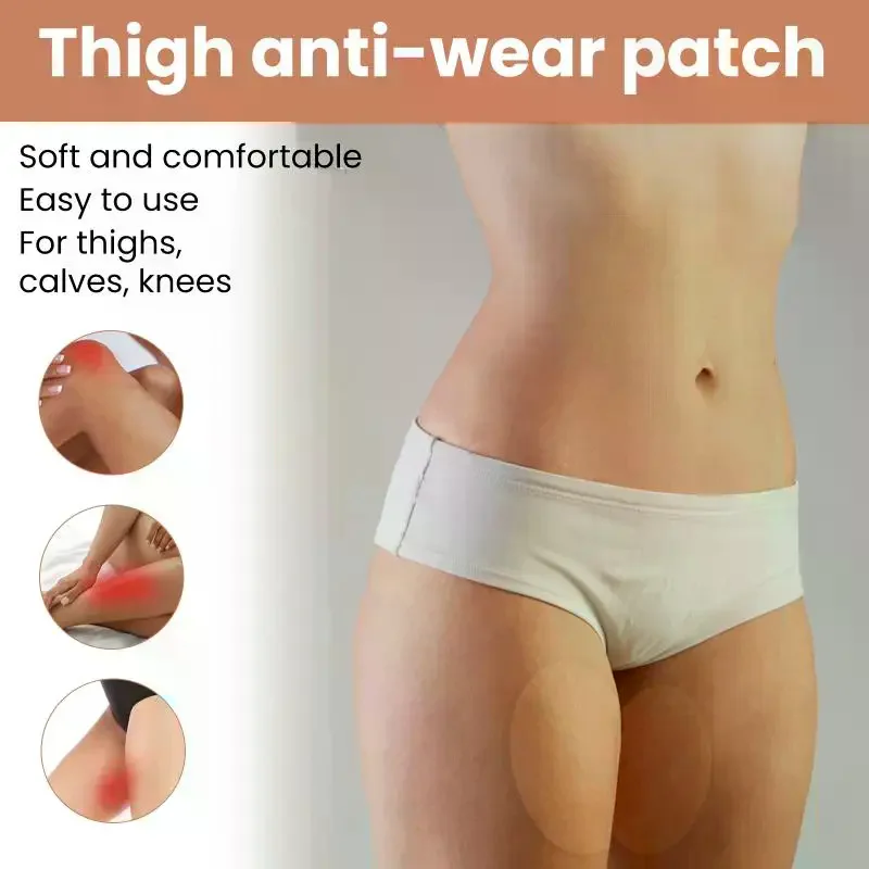 Anti-wear Stickers Invisible No Trace Thigh Non-woven Tapes Disposable Anti Chafe Thigh Patch Body Anti-Friction Pad Women