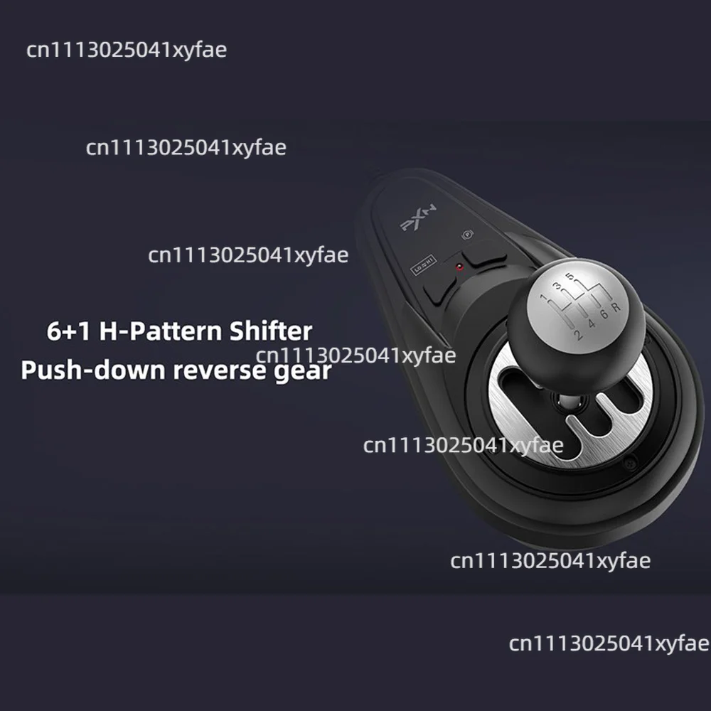 PXN-A7 Gear Shifter 6+1 Speed Manual Transmission Stick for Gaming Wheel Z7 Sequential Shifter Accessory