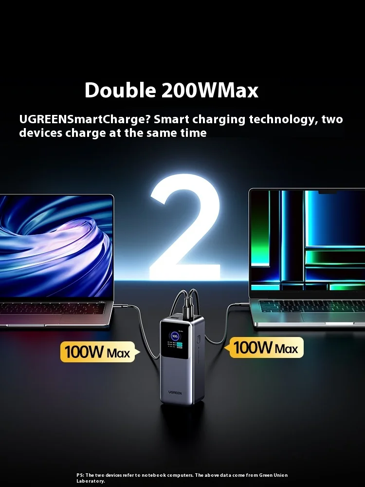 UGREEN Nexode 200W Fast Charging 25000mAh Power Bank PD3.1 PowerBank For Laptop Notebook iPhone Fast Charge External Battery