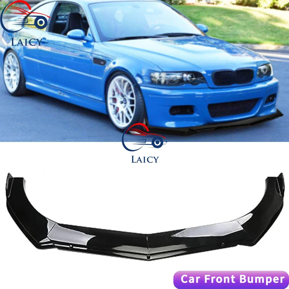 

LAICY For 3 Series E46 M3 E90 E91 E93 Car Front Bumper Chin Lip Spoilers Body Kits Splitter Skirt Diffuser Protection Guard