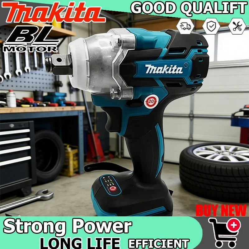

Аккумуляторный ударный гайковерт Makita DTW600, 280 Нм, высокомоментный, бесщеточный, 18 В, для авторемонта, электроинструмент