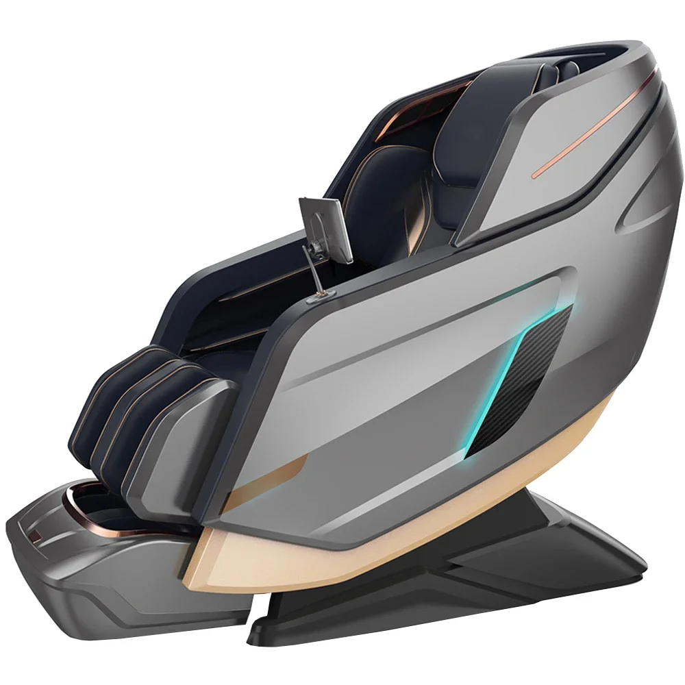 

Full Body Airbags Luxury Smart Ai Speaker Electric Massage Chair Portable 4d Zero Gravity for Foot