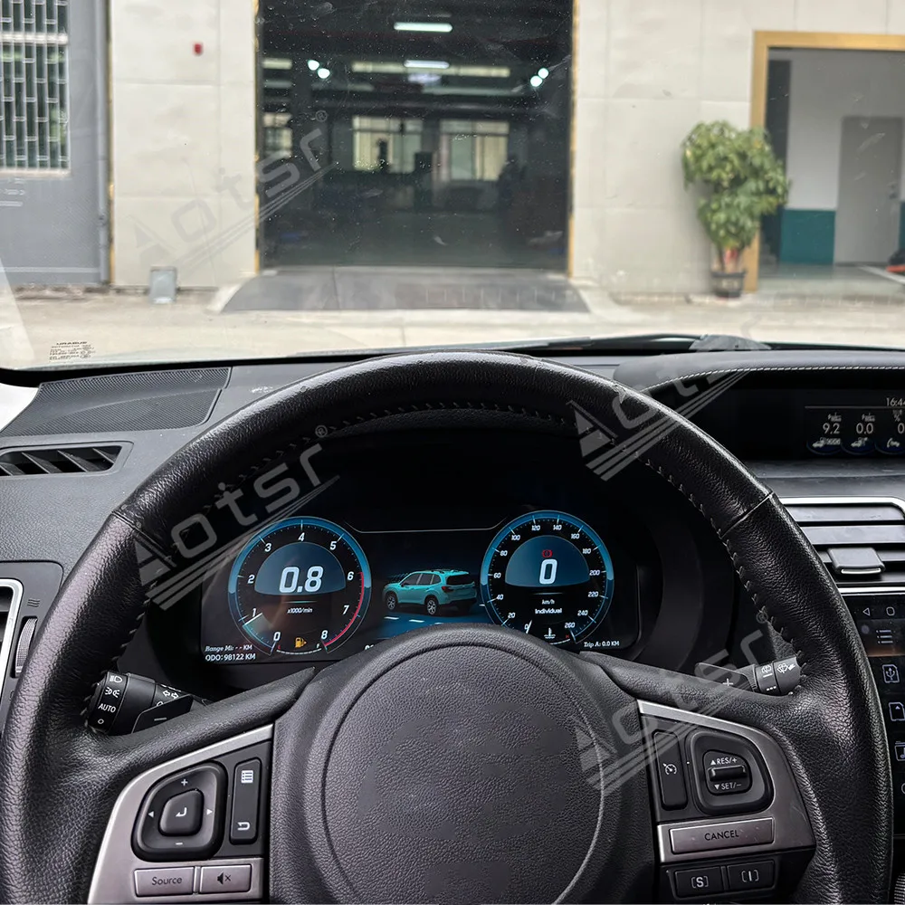 Linux System For Subaru Forester 2013~2018 Digital Performance Display Dashboard LCD Speed Table Car Virtual Information