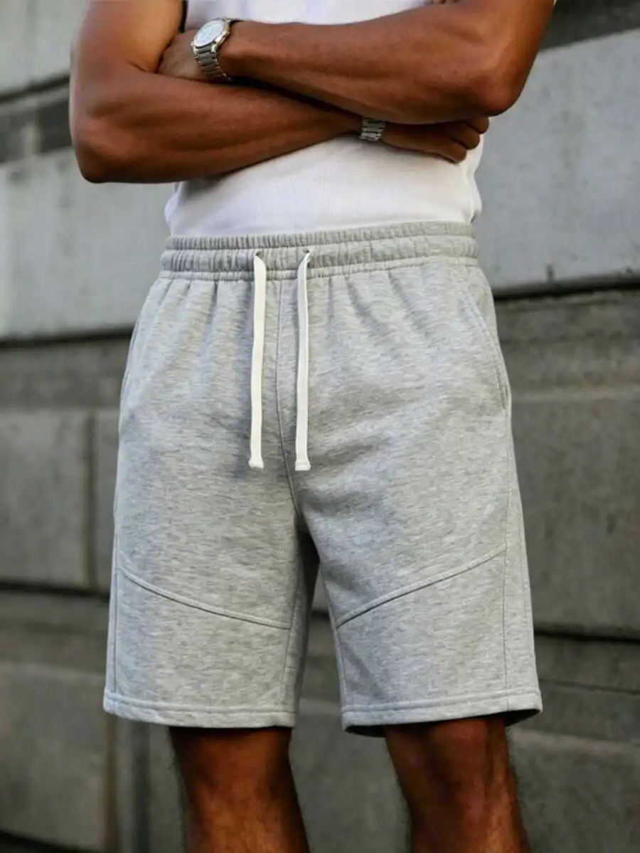 

1pc Men's Quick-Dry Sports Shorts, 1pc Men's Loose Casual Beach Shorts, 1pc Lightweight BreathableBermuda Shorts Suitable For
