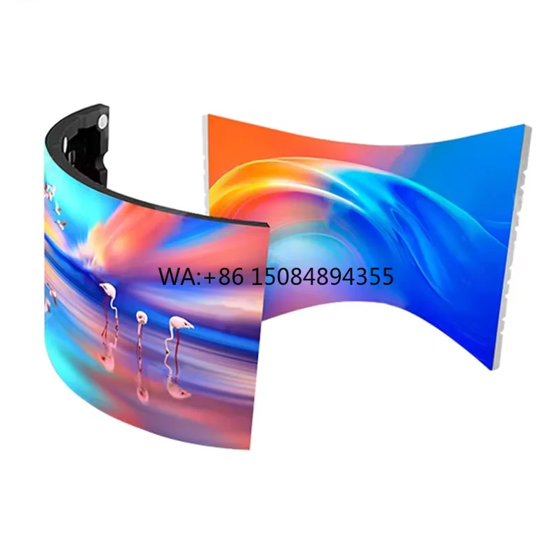 

Chipstar PH2 Customization Indoor Wall Flexible Video Led Screens Soft Vertical Curve Led Panel Screen 2mm Pixel Pitch 800 Nits