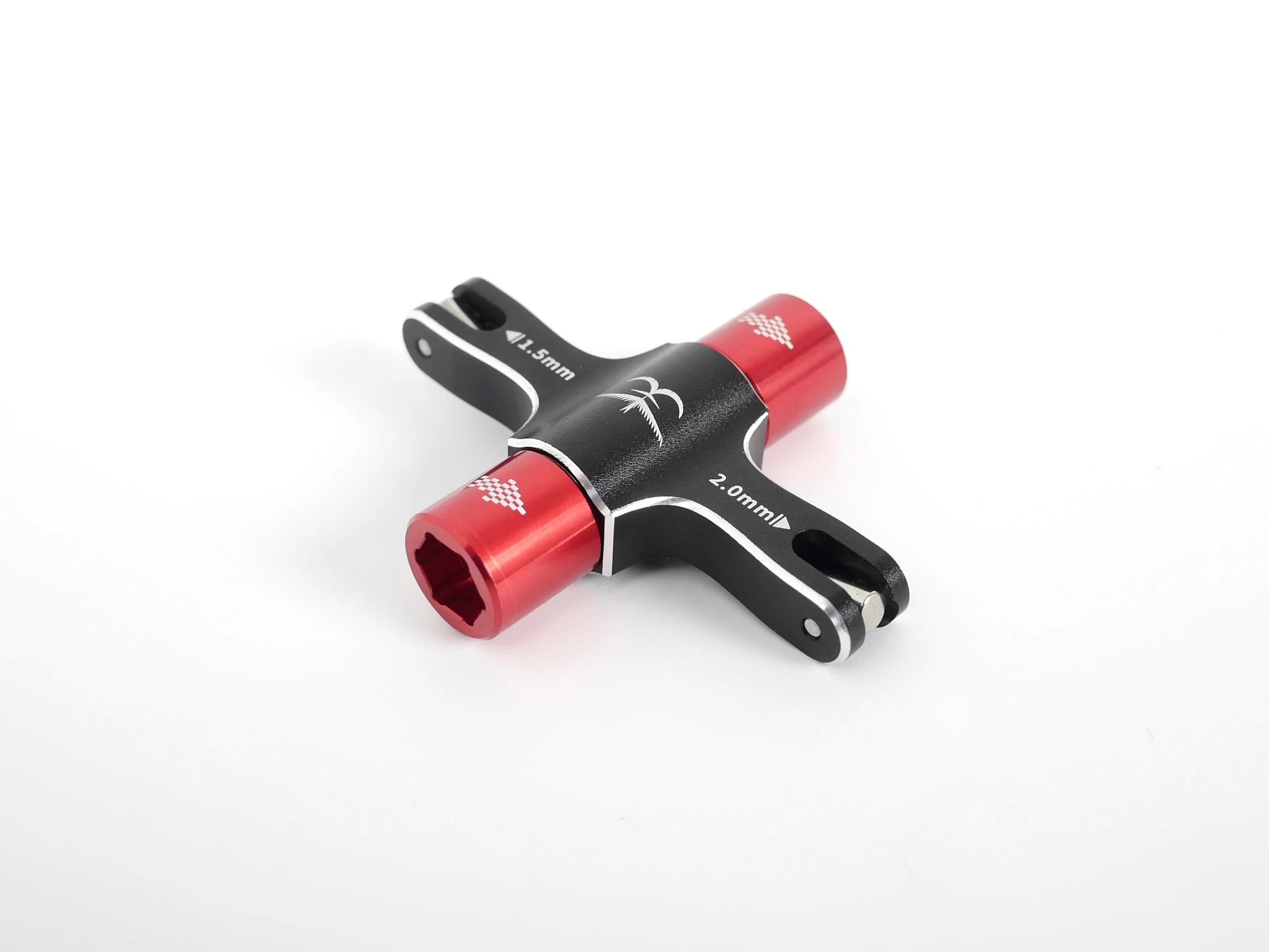 TransTEC M5 Quad-Schlüssel mit integriertem Einweglagerwerkzeug, 1,5-mm-/2-mm-Schraubendreher, zum Lösen des Propellers und des Motors für RC-FPV-Renn-Drohnen. – Detail 5