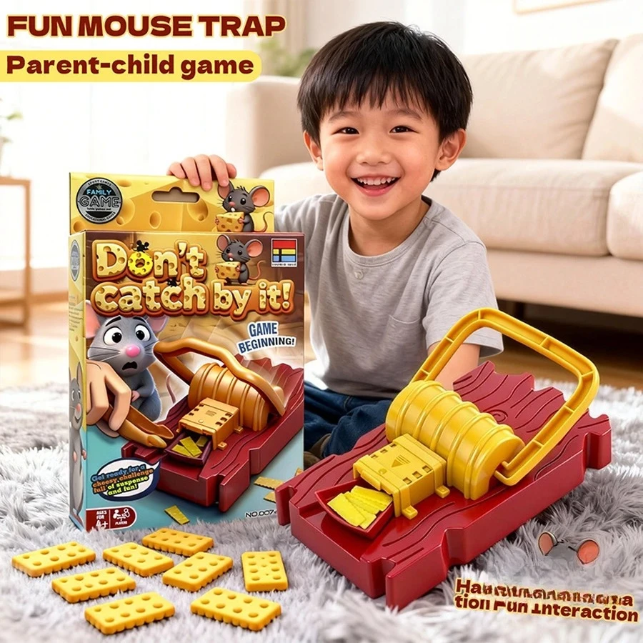 Kids Toys Entertainer - Mouse Trap Prank Board Game Kids