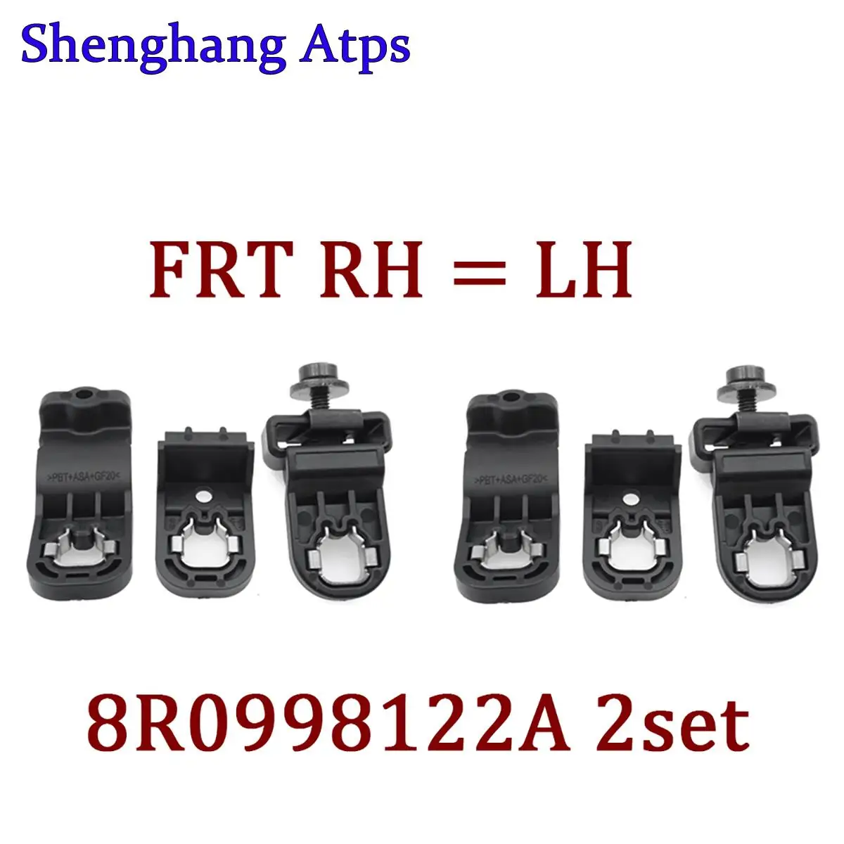 Front Right Left Headlight Bracket Clip Fastener Headlamp Housing Repair Kit For Audi Q5 8R 2013-2017 8R0998121A