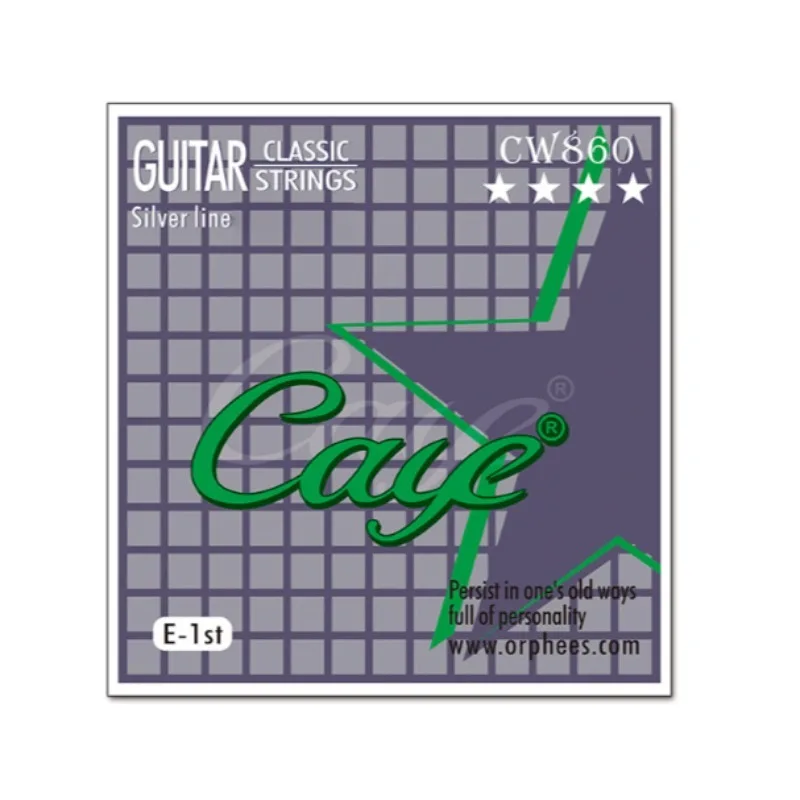 2 corde Caye Crossing, corde classiche, corde in nylon 1/2/3/4/5/6 corde, corda singola, corde per chitarra classica