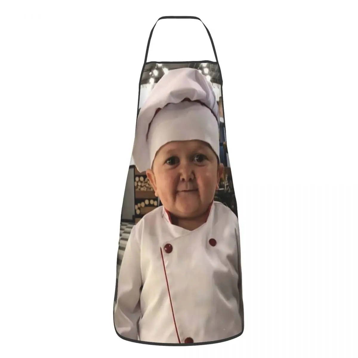 Custom Hasbulla Cooking Master Funny Aprons for Men Women Adult Unisex Kitchen Chef Bib Tablier Cuisine Cooking Baking Gardening