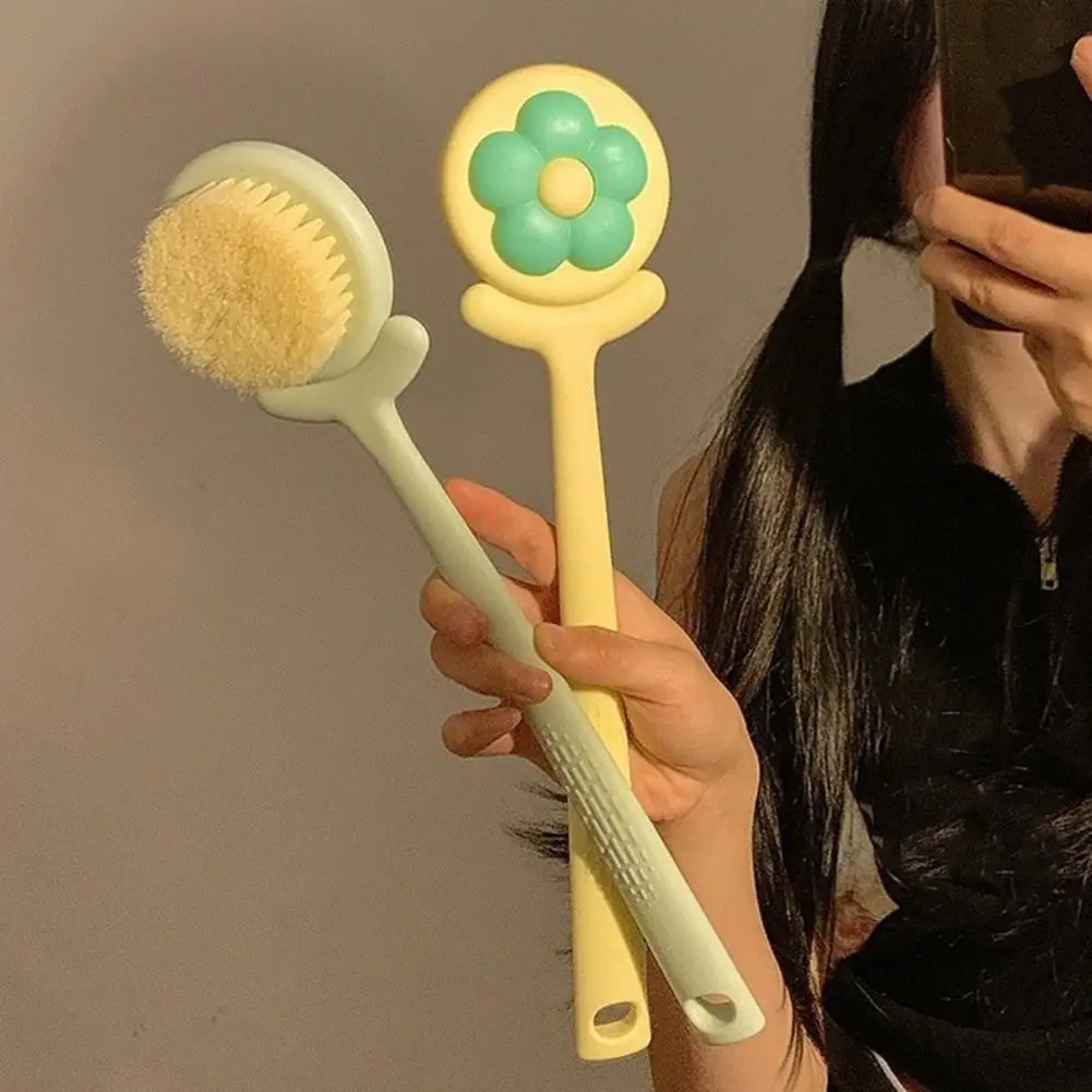 Massaging Shower Brush Ergonomic Long Handle Shower Brushes for Skin Tightening Blood Circulation for Exfoliating for Skin