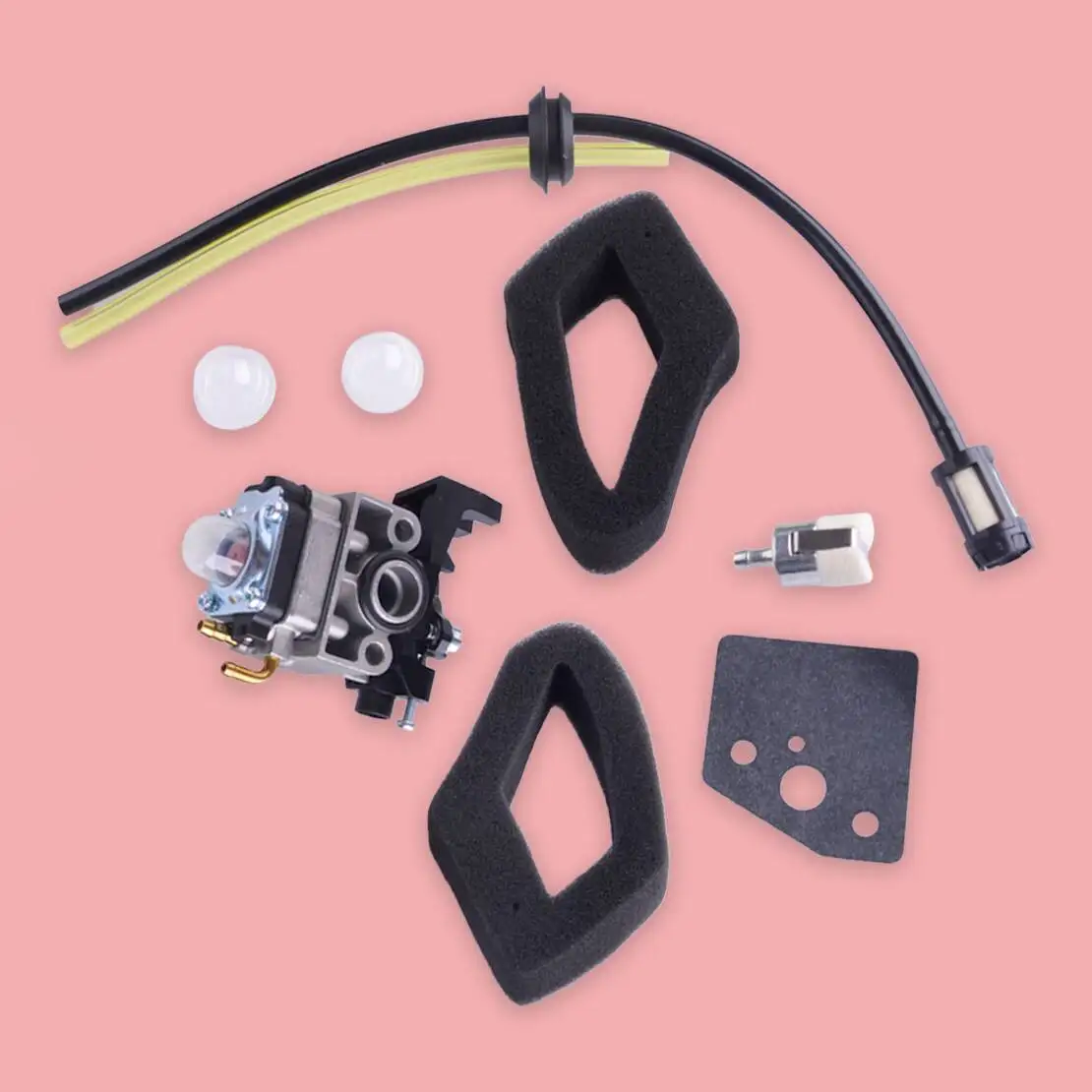 

531008681 Trimmer Blower Carburetor Gasket Kit Fit for Husqvarna 224L 324LDX 324RX 324HDA 55X