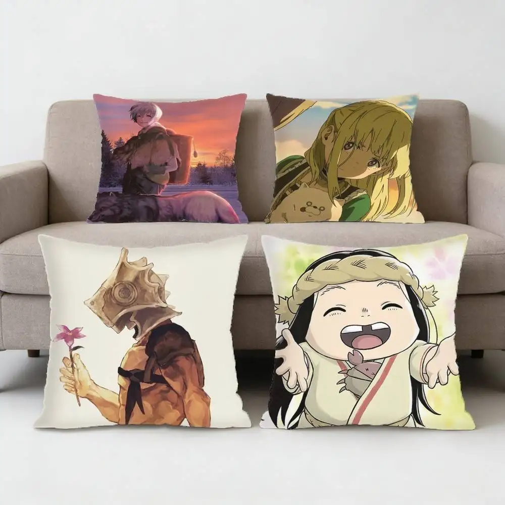 

To Your Eternity Pillow Case Sofa Living Room for Bedroom car Headboard Backrest Cushion Square Cushion Nap Time
