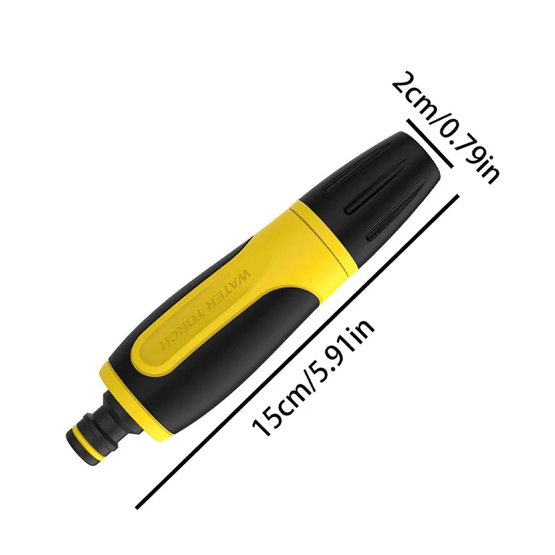 Garden Nozzle High Pressure Cleaning Water Gun Portable Adjustable Garden Watering Water Gun Irrigation Spray