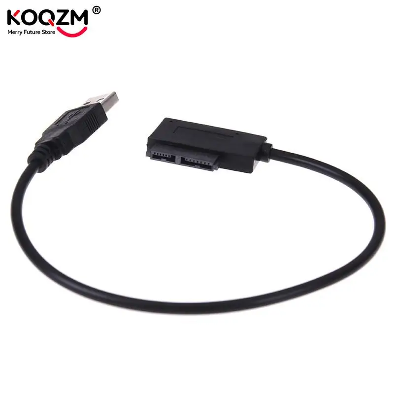 1pc Usb To 7+6 13pin Slim Sata/ide Cd Dvd Rom Optical Drive Cable Adapter For Notebook Laptop