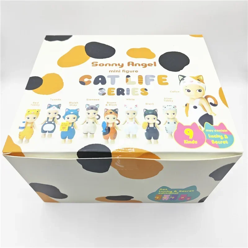 Caja ciega Sonny Angel Hipper, gato de ensueño, serie Seúl, caja sorpresa, muñeca, figura de fresa, juguetes, regalos de navidad