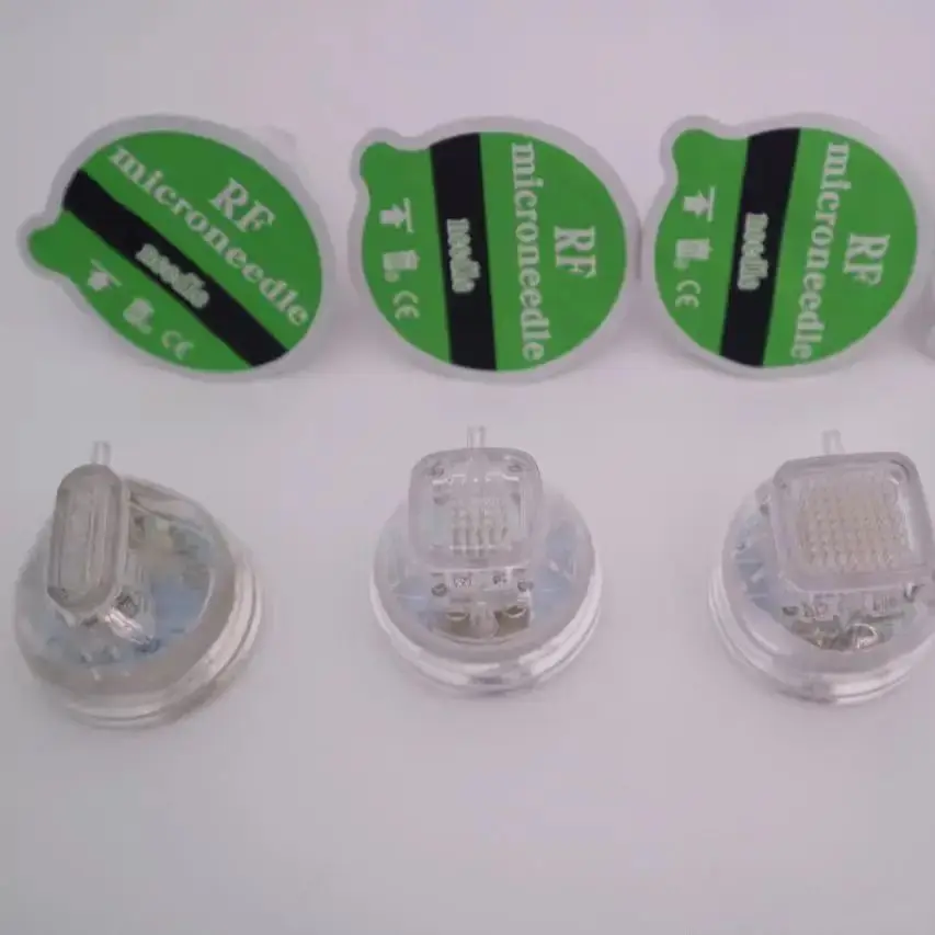 Professional RF Microneedling Gold Plated Cartridges For Meso Fractional Rf Micrneedle Machine Replacement 10/25/64 Insulated