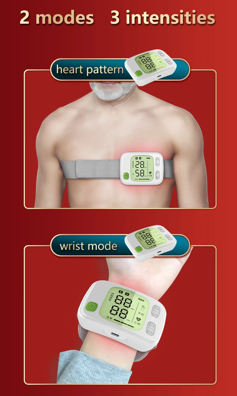 Physikalische Lasertherapie-Armbanduhr für die Diabetiker-Therapie, hoher Blutdruck, hohe Blutzuckerbehandlung, Produkte für ältere Menschen