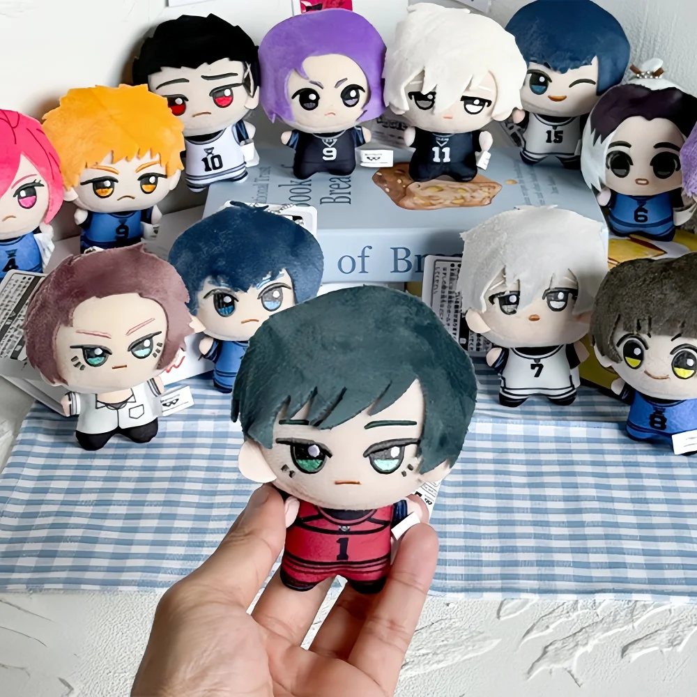 Nouveau Anime bleu serrure Cosplay peluche poupée moelleux Maumet pendentif marionnette porte-clés porte-clés charme cadeaux en Stock bonne qualité