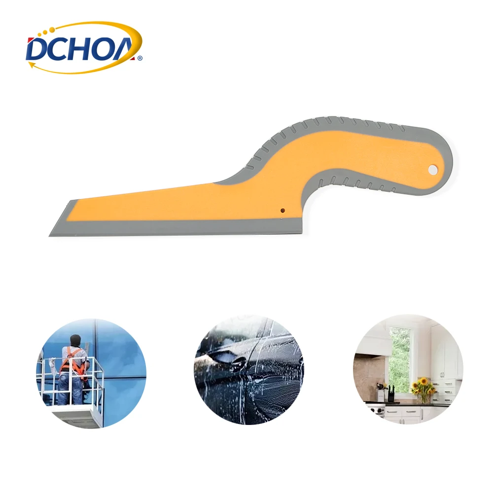 Plastic Squeegee Film Application Squeegee Window Glass Tinting Tool Household Cleaning Glass Dewatering Sticker Removal Tool