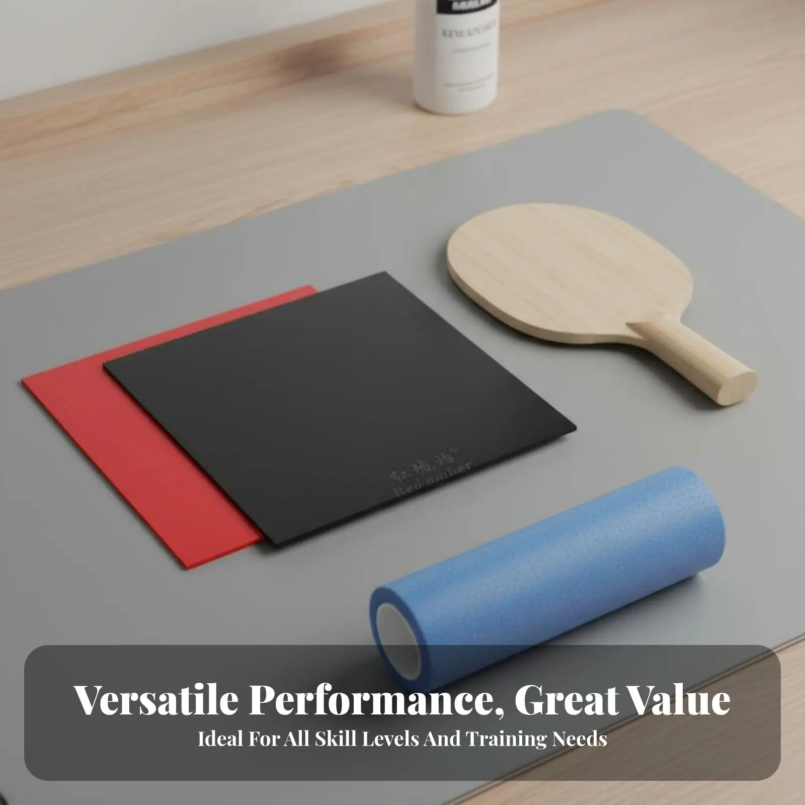 

Table Racket Sport Rubber Sheet High Tackiness Racket Sport Pong Paddle Rubber Racket Sport Accessory Strong Rotation