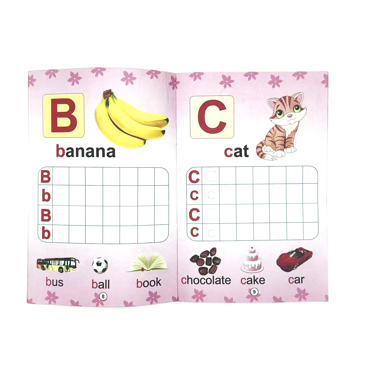 21.3cm*14cm CHILDREN'S Alphanumers-addition, Subtraction, Multiplication and Division Workbooks Teach Smart Children to Practice