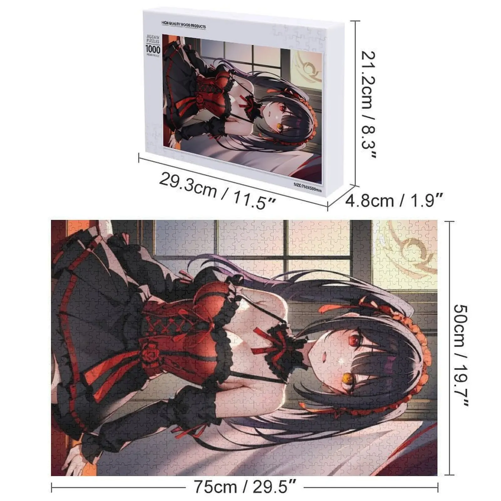 Kurumi Tokisaki, Date A Live, Puzzle anime Giocattoli natalizi Puzzle personalizzato