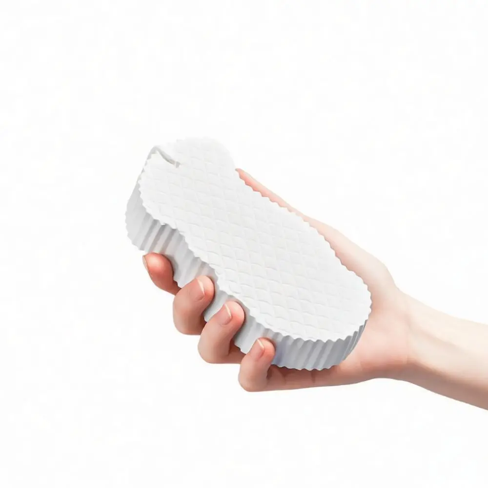 Soft Body Cleaning Sponge For Kids Painless Exfoliating Mitt Gentle Bath Shower Scrubber Baby Skin Care Grooming Tool