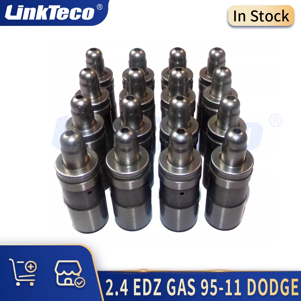 16pcs Engine Parts Valve Lifters Kit Fit 2.4 L EDZ GAS 95-01 For CHRYSLER CIRRUS VOYAGER DODGE NEON GAZ PLYMOUTH OE:4777976AA