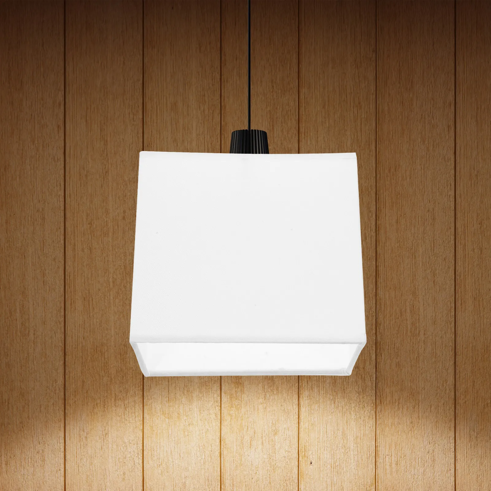 Rectangular Cloth Lampshade Sturdy Wear Resistant Table Lamp Shade Replacement for Bedroom Study Living Room