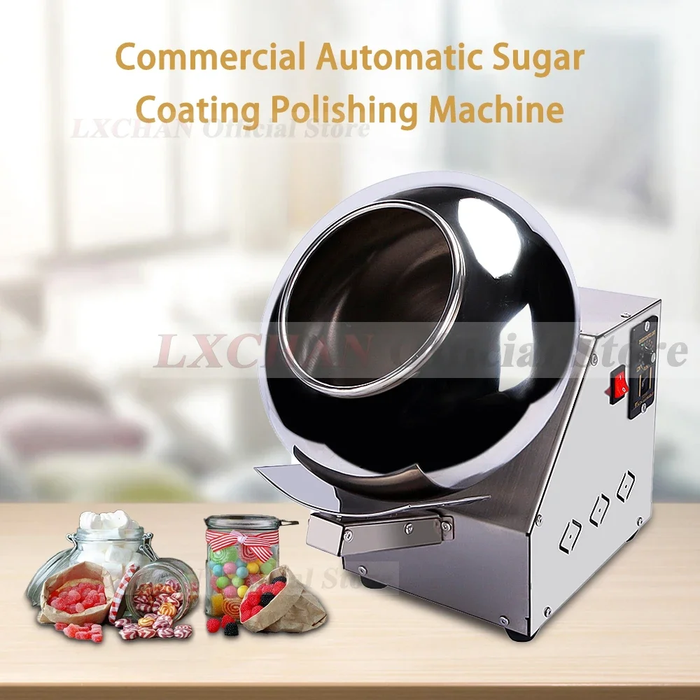 

HomeWise Chocolate Ball Maker Chocolate Coating Machine Chocolate Icing Machine Polishing/Rounding/Coating/Drying Activity link