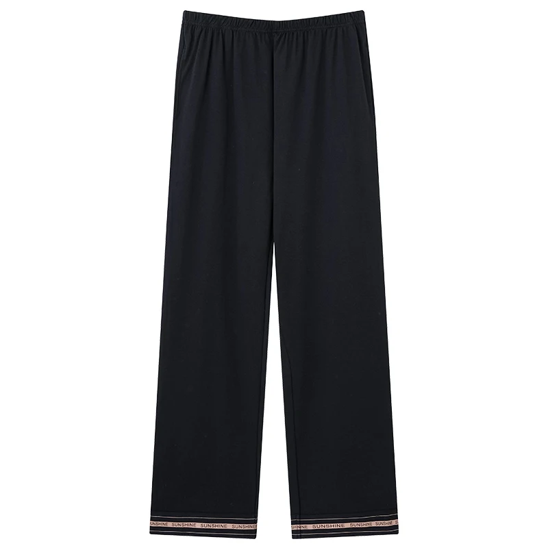 

Men's Full Pure Cotton Long Trousers 4XL-7XL Sleep Pants Mens Pajamas Pants Bottoms Sleepwear Pajama for Men Pijamas Hombre