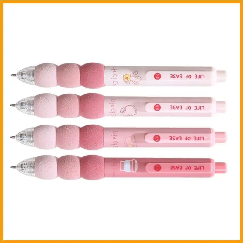 

P82A 4 PCS выдвижной гель -ручка мультфильм Капибара Нейтральная ручка Пешина написание ручки подарок ручка для студента