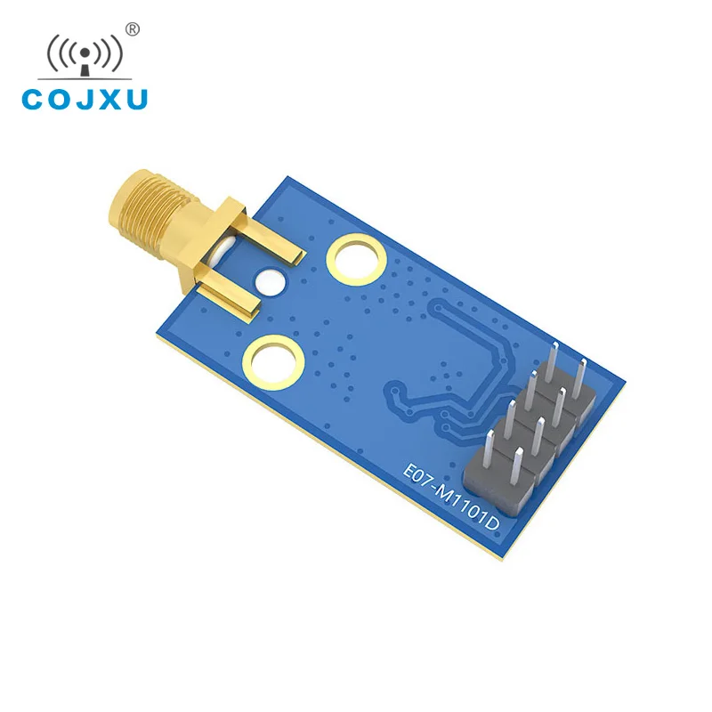 Módulo transceptor inalámbrico CC1101, transmisor y receptor de E07-M1101D-SMA, 433MHz, 10mW, interfaz SMA