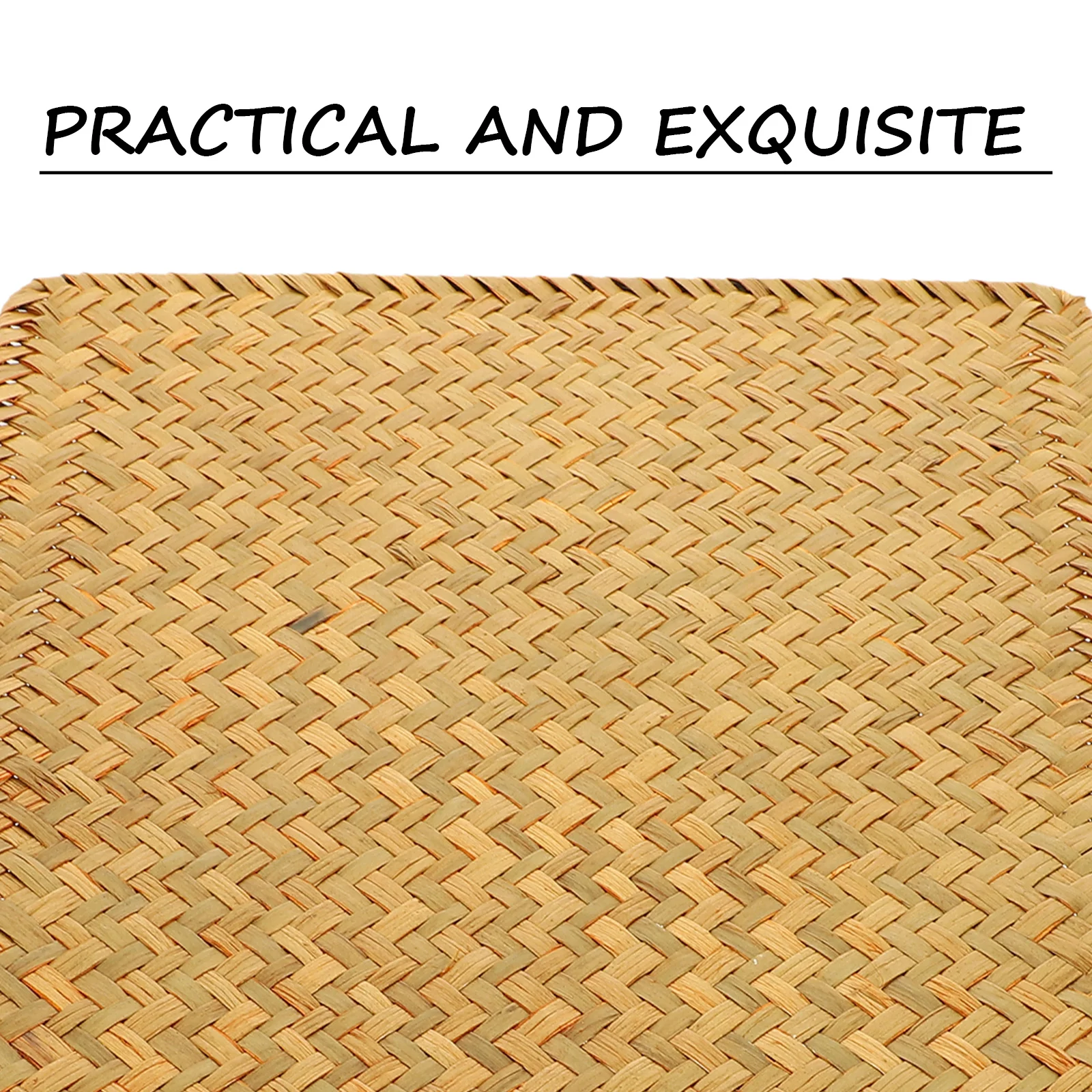 

Woven Placemat Bamboo Material Oil Proof Water Resistant Easy Clean Place Mat for Dining Room Table Decoration Rustic Farmhouse