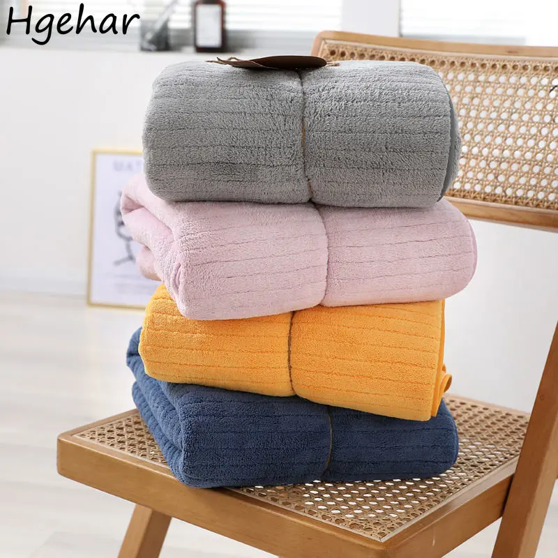 Coral Fleece Face Towels Solid Color Super Soft Water Absorbent Quick-drying Bathroom Hair Cleaning Washcloth Comfort Household