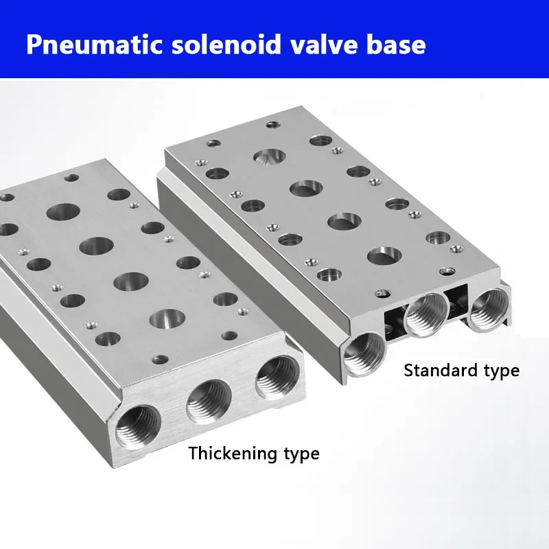 Pneumatic Solenoid Valves 4V210-08 4V210 4V220 200M Series Two Plate Board Air Exhaust