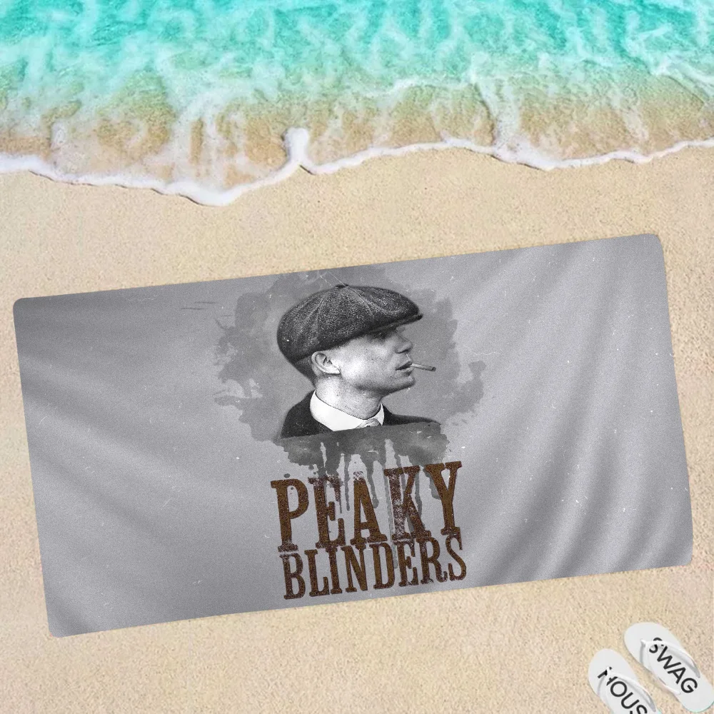 

P-Peaky B-Blinders TV Microfiber Beach Towel Absorbent Quick Dry Soft Yoga Swimming Resort Mountain Climbing Towel