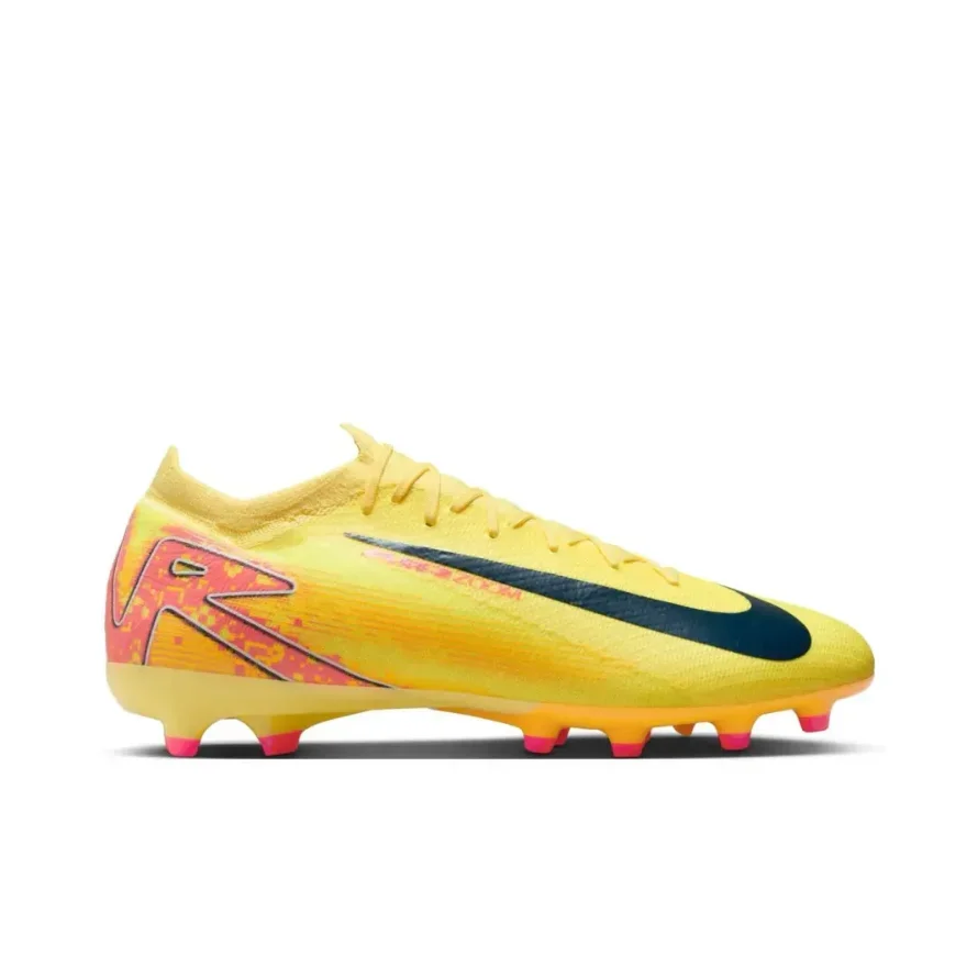 NIKE Mercurial Vapor 16 FG Men's Soccer Boots Comfortable Lightweight Soccer Shoes Hard Turf Natural Turf Yellow