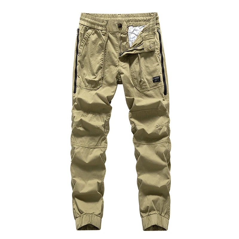 JAYSCE Men's Fashion Work Pants Outdoor Wear-resistant Mountaineering Trousers Work Clothes Street Fashion Cargo Pants