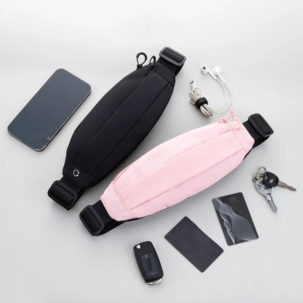 

Ultra-Thin Sport Mobile Waist Bag High Elastic Close Fitting Running Waist Bag Multifunctional Storage Sports Phone Bag